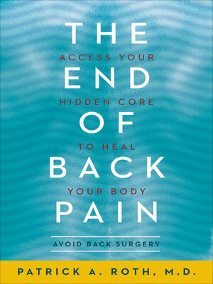 cover image of The End of Back Pain